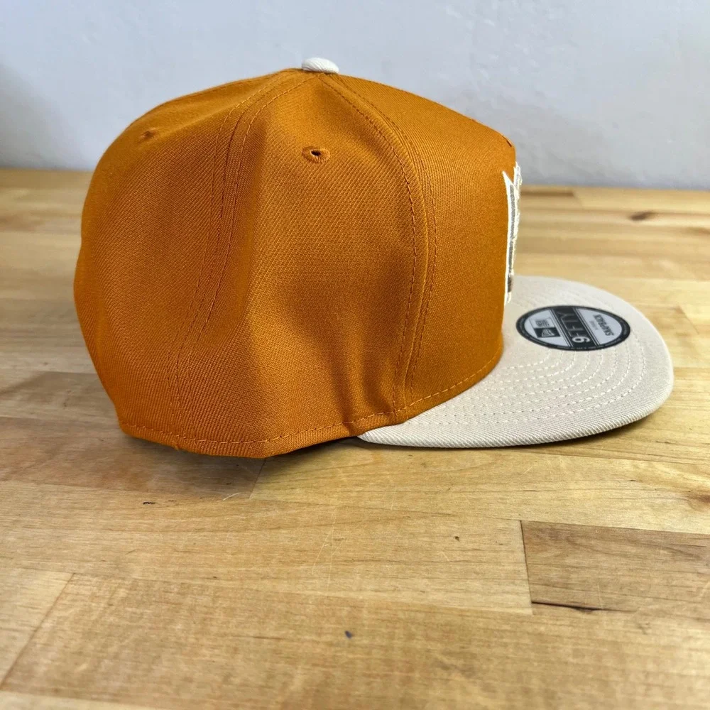 Sacramento Kings New Era Hat 9FIFTY Snapback Mens Size OSFM Orange New NBA Logo